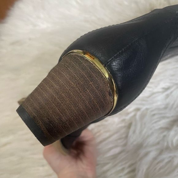 Very Volatile Los Angeles Embroidered Cowboy Boots with Leopard Print Interior - Picture 5 of 9